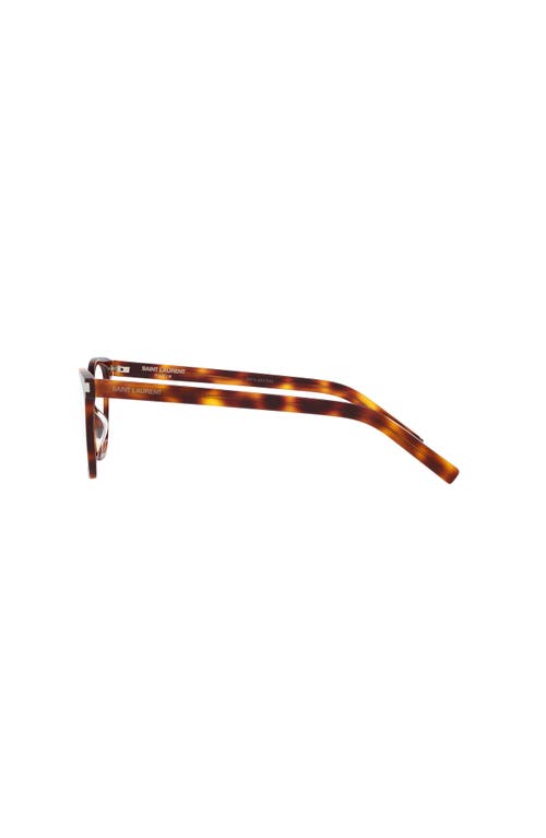Saint Laurent 54mm Cat Eye Optical Glasses In Multi