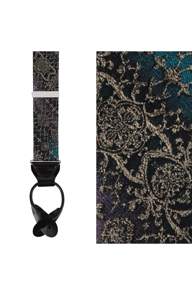 Trafalgar The Spellbound Brocade Silk Button End Novelty Brace, Main, color, Multiple