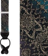 Trafalgar The Spellbound Brocade Silk Button End Novelty Brace