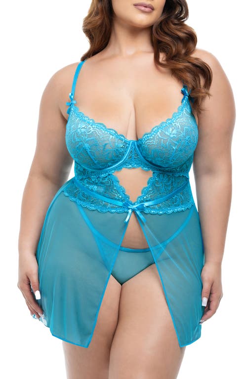 Oh La La Cheri Emma Underwire Chemise & G-string Set