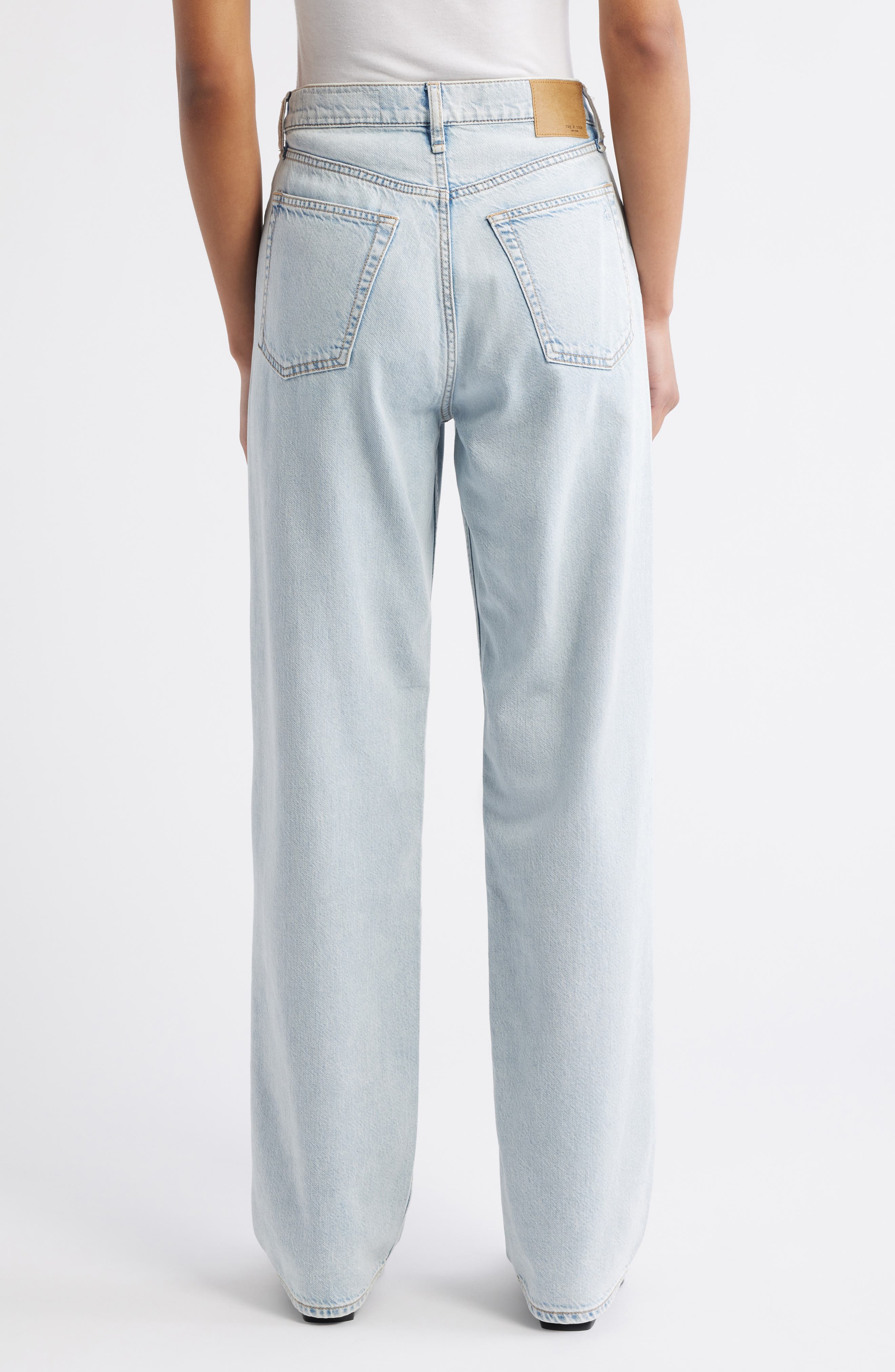 Shea High Waist Relaxed Straight Leg Jeans - image 2