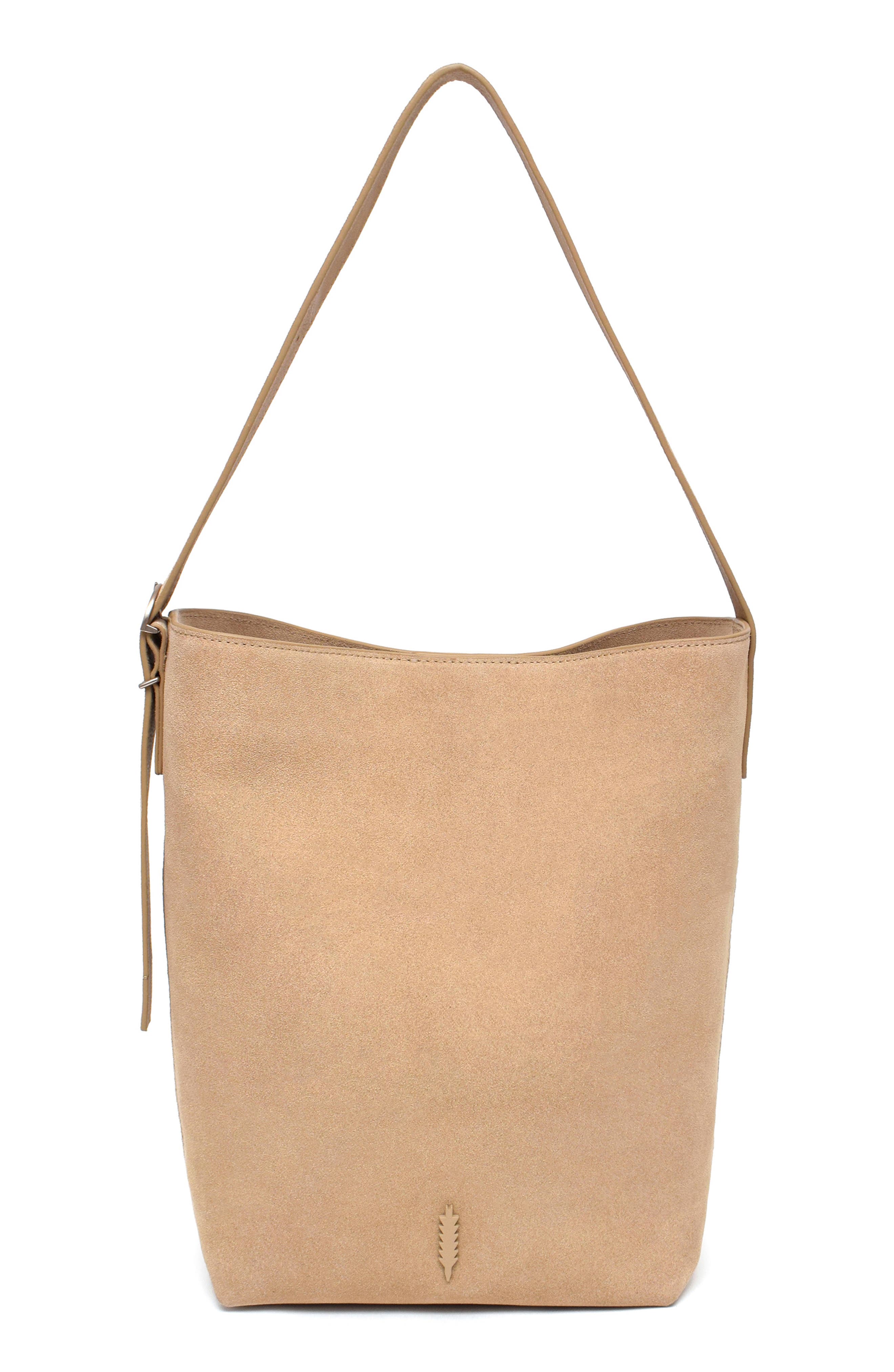 Thacker Jayden Large Suede Bucket Bag