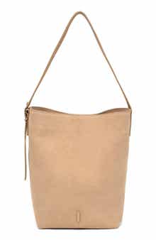 Thacker Jayden Large Suede Bucket Bag