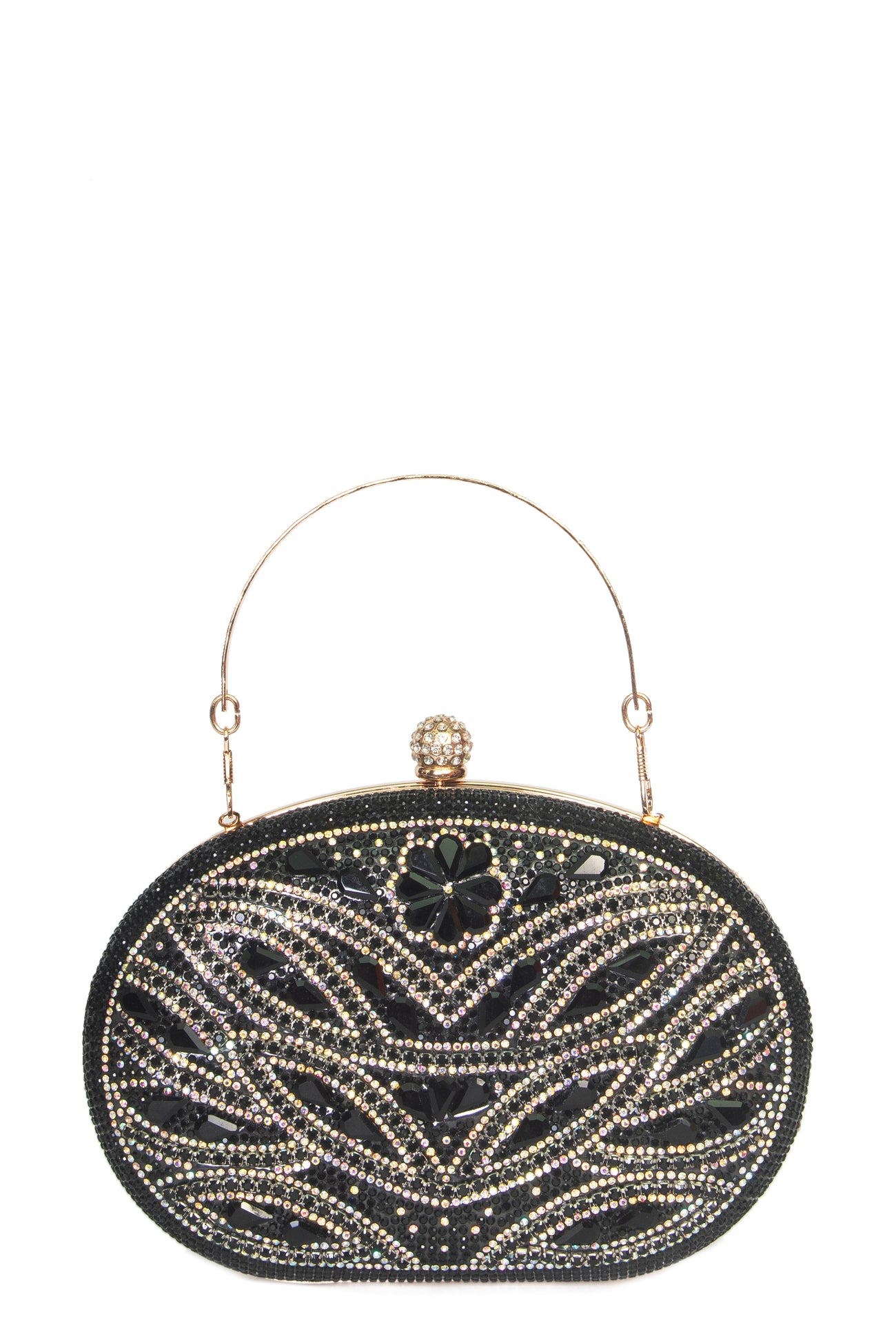 Saphire Clutch, Main, color, BLACK