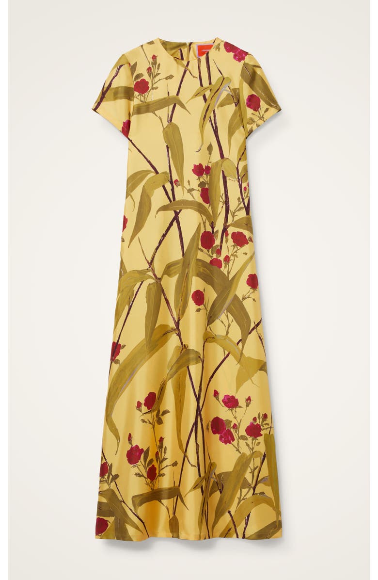 La DoubleJ Swing Dress, Alternate, color, Bamboo Yellow
