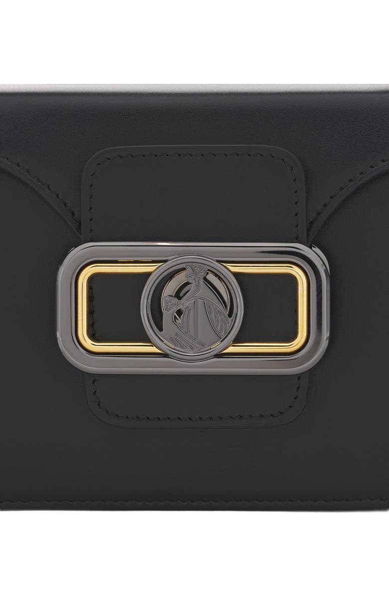 Lanvin Medium Pencil Cat Leather Bag, Alternate, color, Black