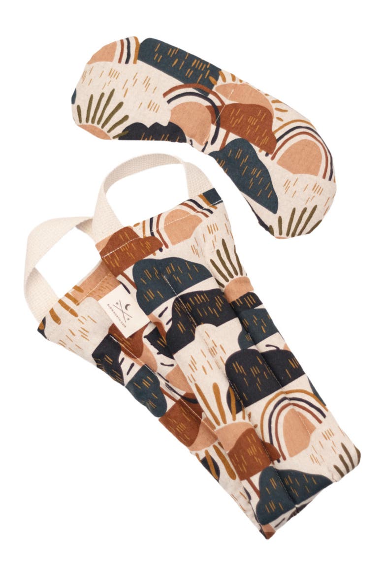 Eye Mask + Neck Wrap Bundle - Rainbow Hill, Main, color, No Color