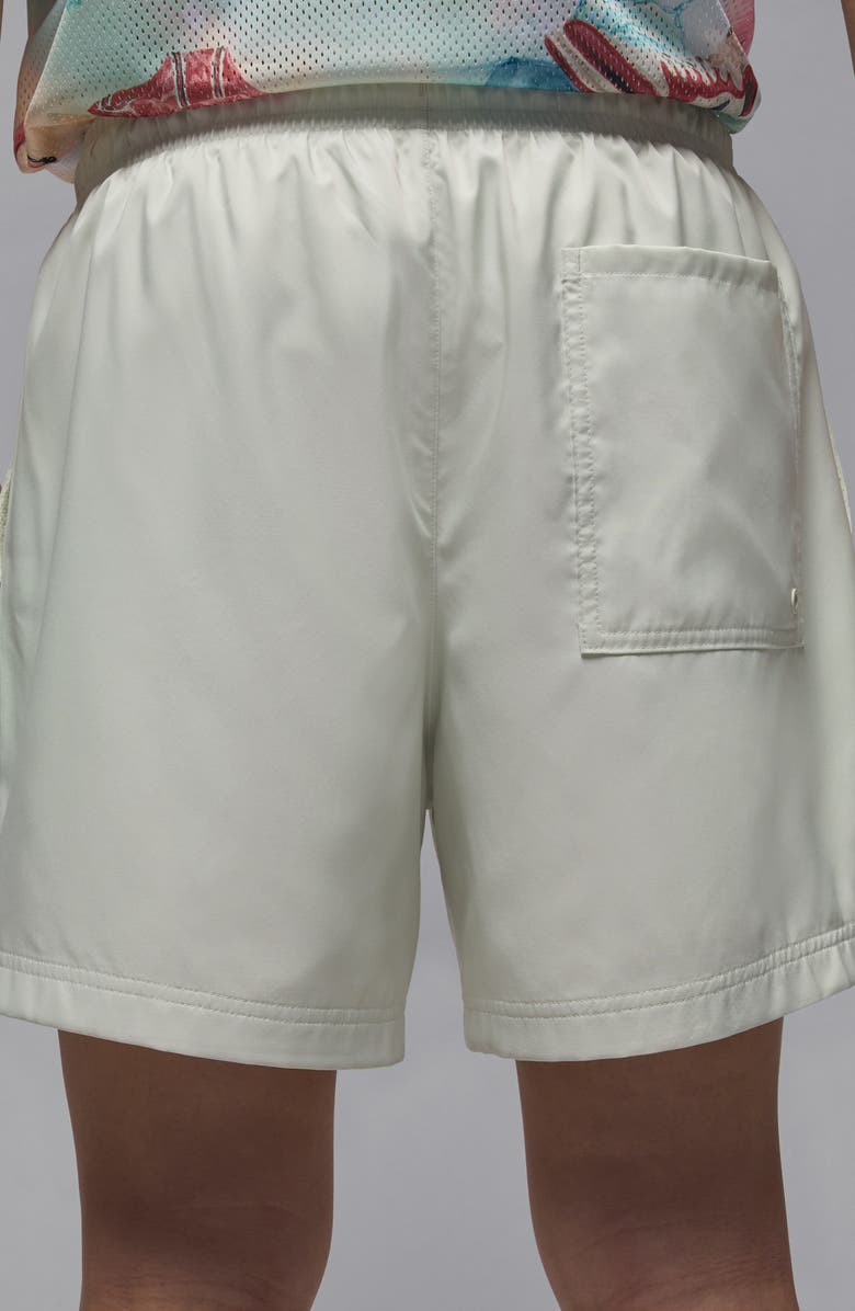 Jordan Essentials Twill Drawstring Shorts, Alternate, color, Sea Glass/ Black