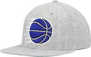 Mitchell & Ness Men's Mitchell & Ness Heather Gray Orlando Magic Hardwood Classics 2.0 Snapback Hat