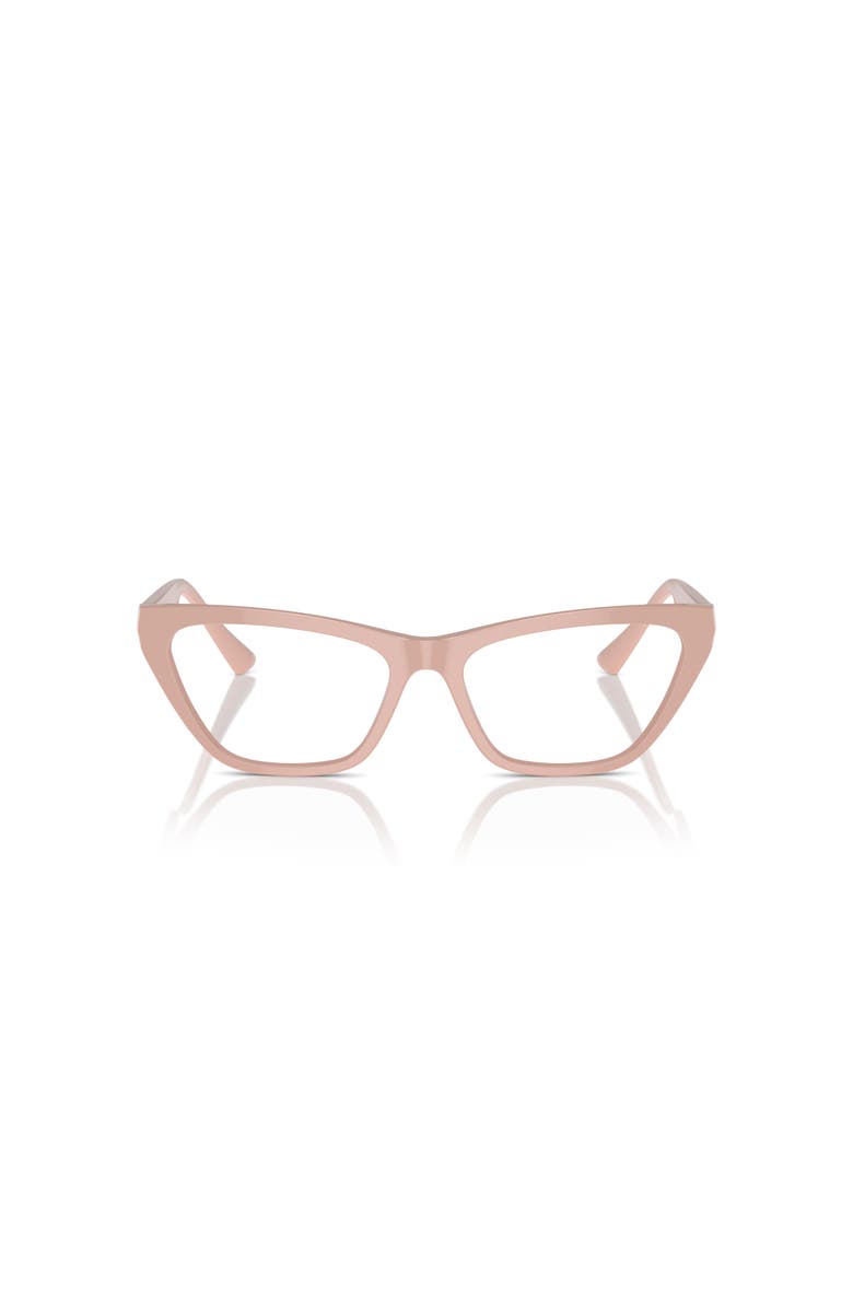 Jimmy Choo 54mm Cat Eye optical glasses, Alternate, color, Pink