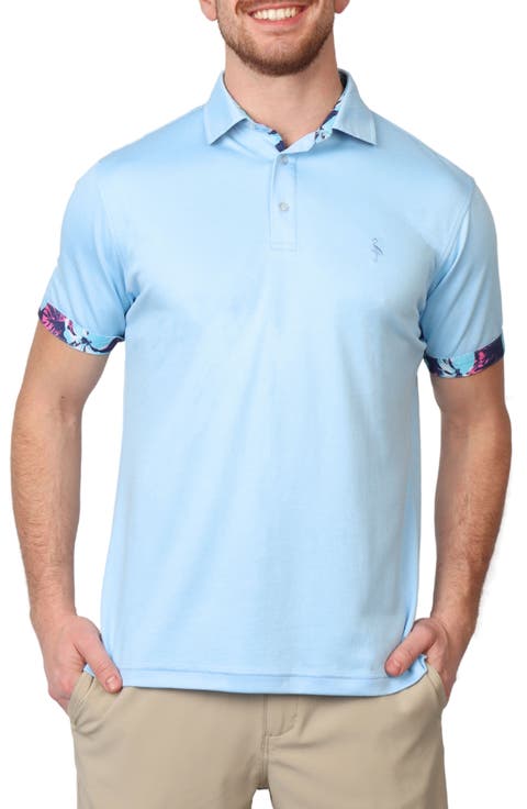 Tropical Trim Modal Blend Piqué Polo