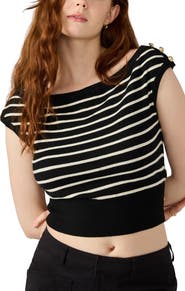 Steve Madden Sarita Crop Sweater