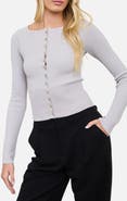 Blu Pepper Ribbed Cardigan