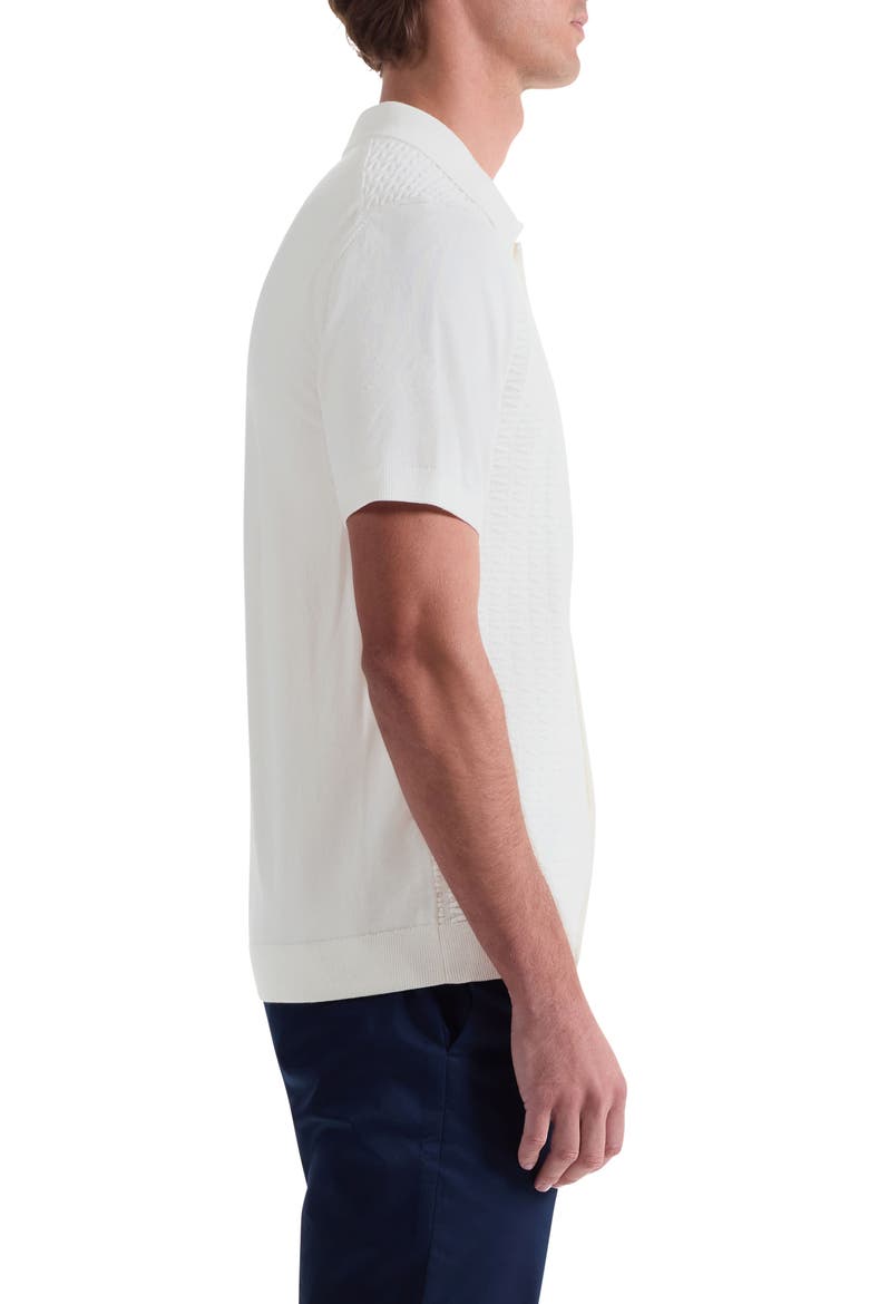 Short Sleeve Cardigan, Alternate, color, CHALK
