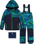 Deux par Deux Play Checkered Jacket & Reinforced Pants Two Piece Snowsuit