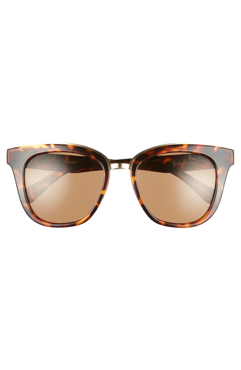 Lilly Pulitzer<sup>®</sup> Lucia 54mm Cat Eye Sunglasses, Alternate, color,
