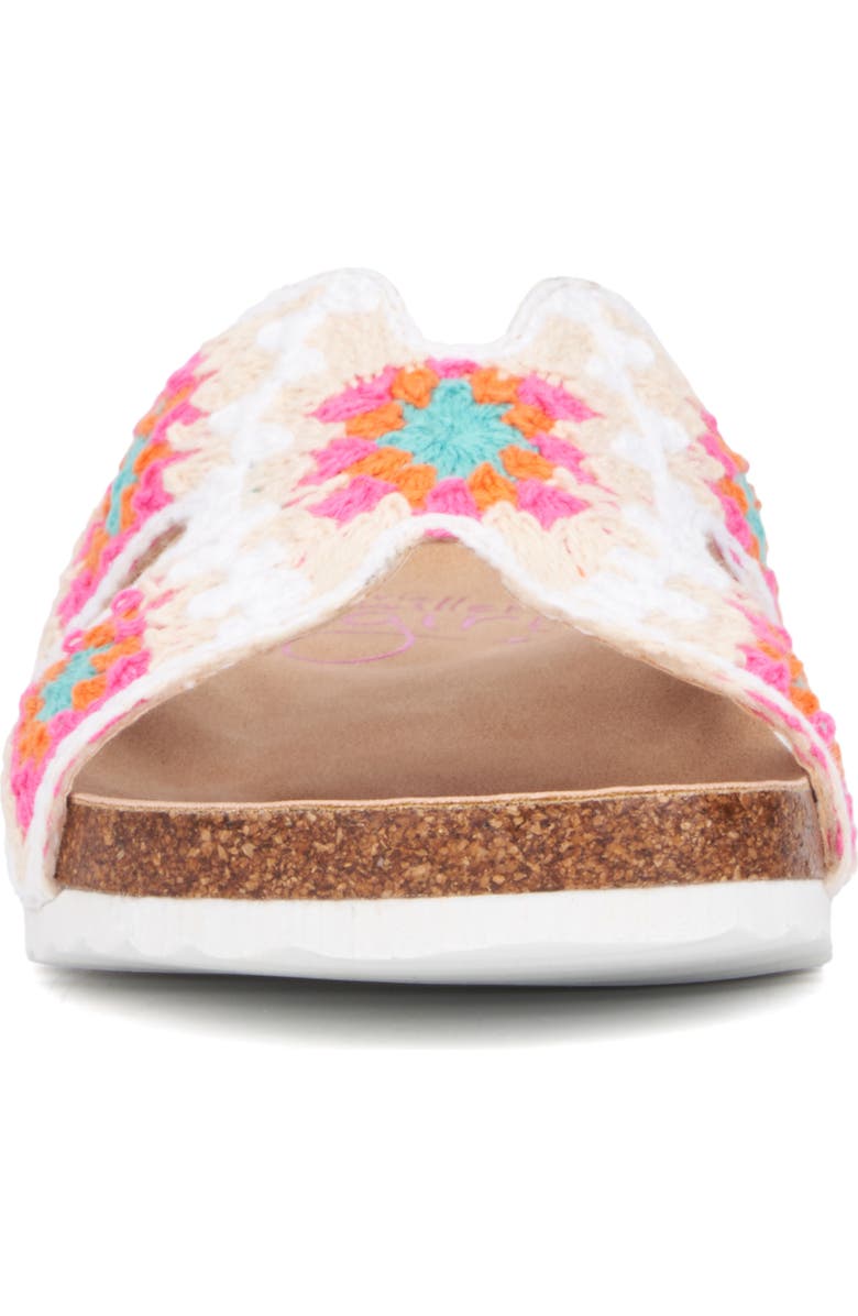 OLIVIA MILLER Kids' Woven Slide Sandal, Alternate, color,