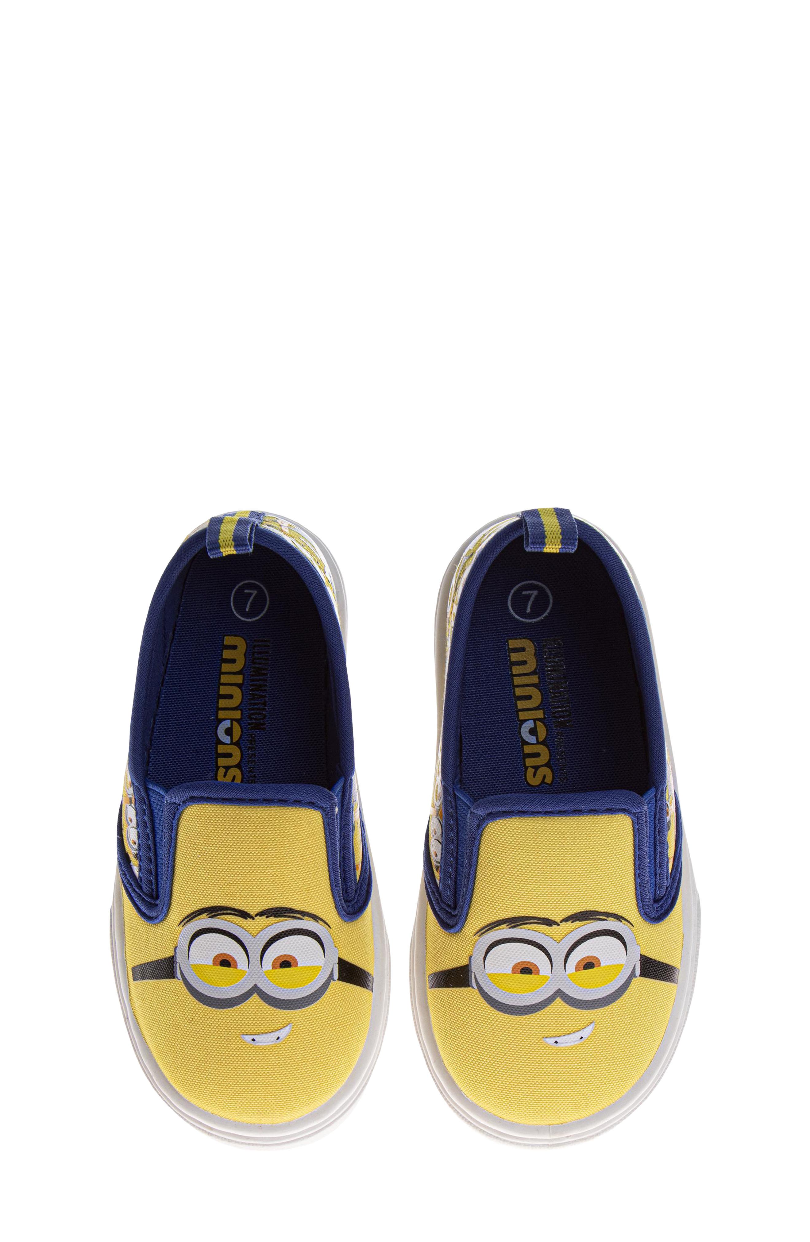 Kids' Illumination Minions Slip-On Sneaker, Alternate, color, YELLOW