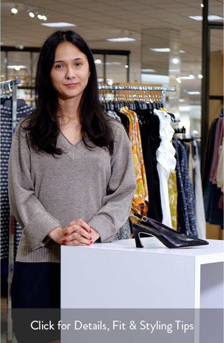 Elaine Slingback Pointed Toe Pump, sales video thumbnail