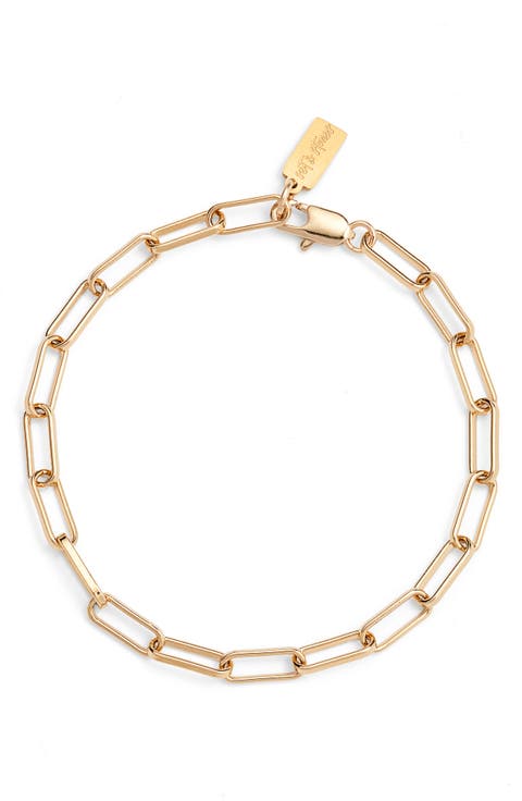 Siena Paper Clip Chain Bracelet