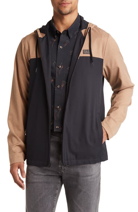 Beer Garden Colorblock Hooded Jacket