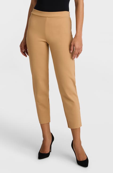 Neoprene CEO Crop Trousers