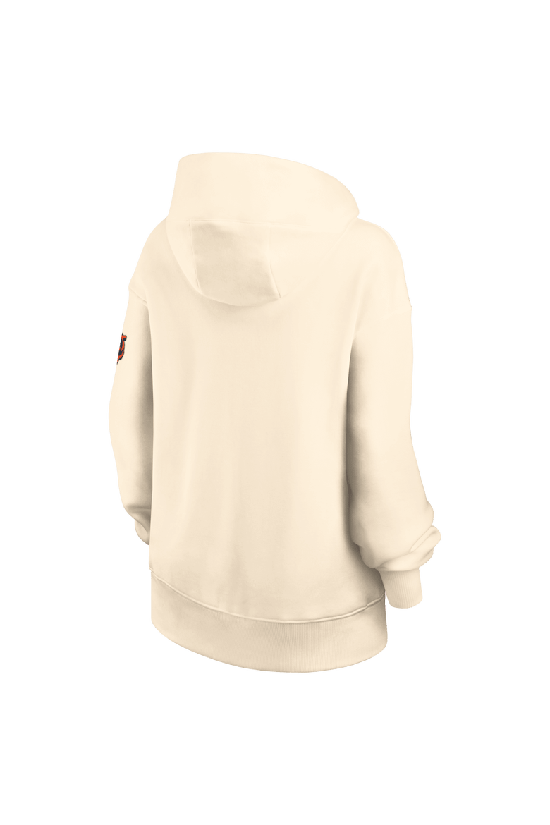 Women's Nike Natural Chicago Bears Oversized Legacy Phoenix Hoodie, Alternate, color, Natural