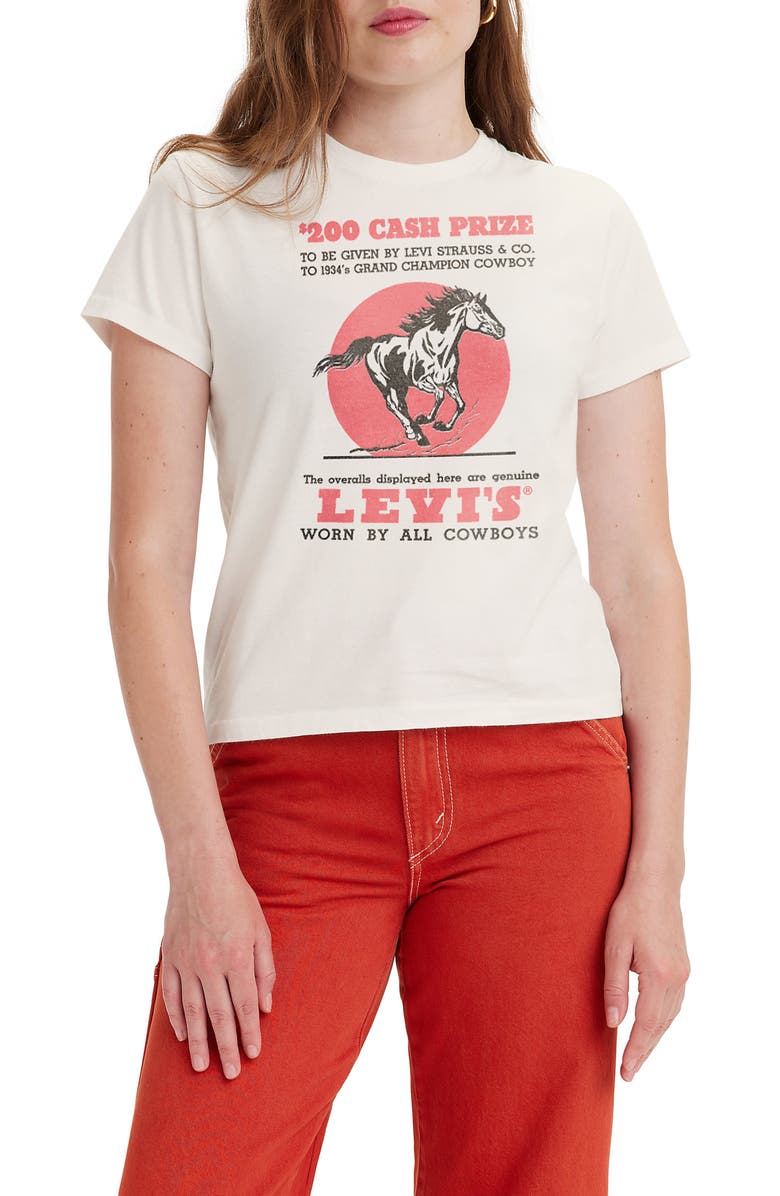 Levi's<sup>®</sup> Cowboy Championship Graphic T-Shirt, Main, color, 