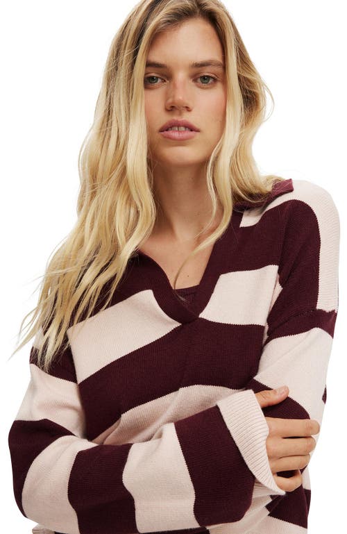 Cotton On Luxe Collar Sweater In Multi