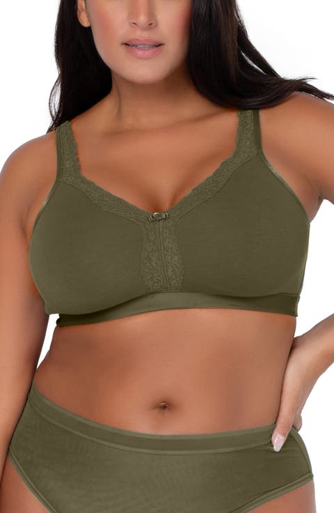 Lace Trim Wireless Bra