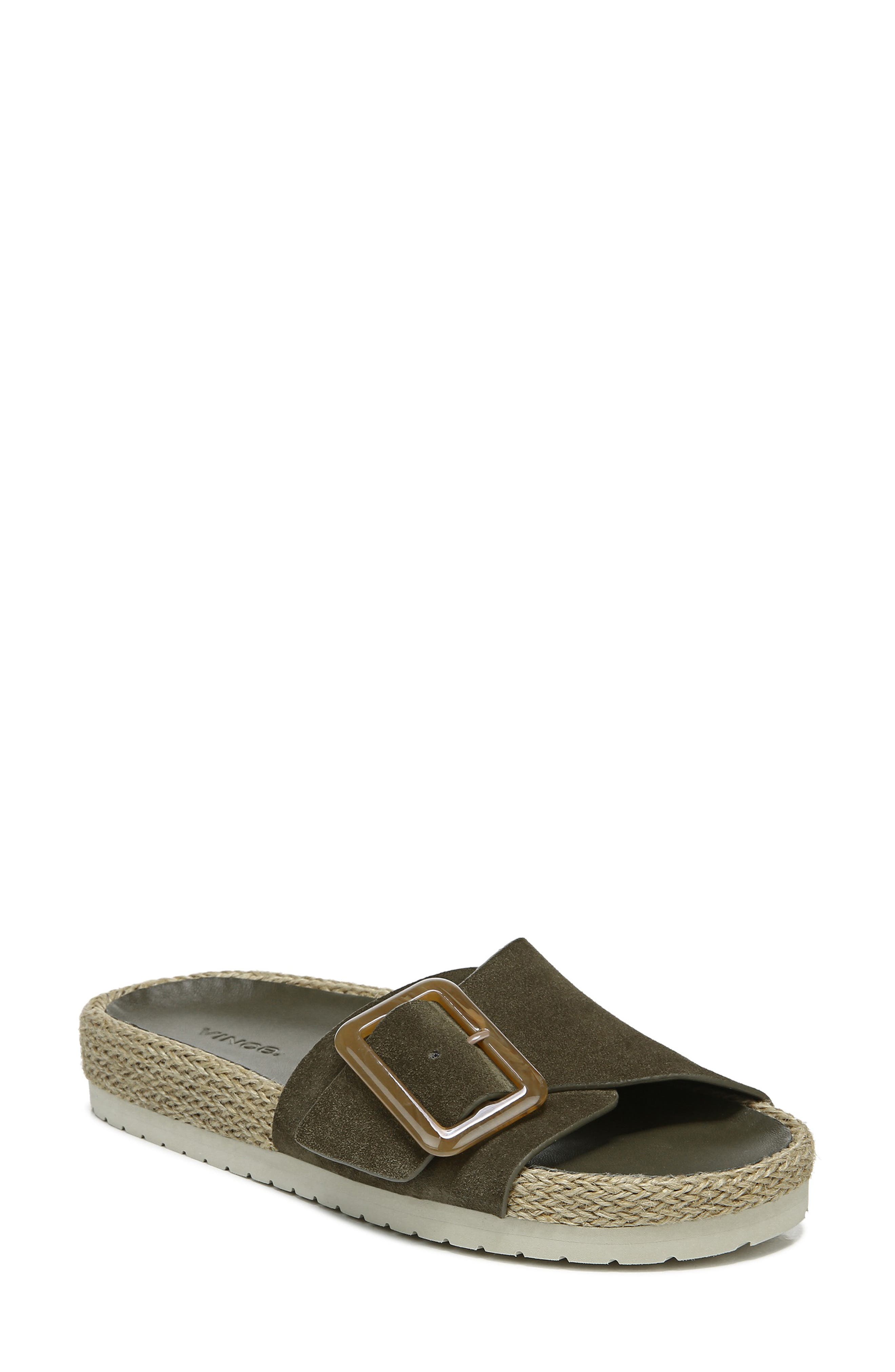 Vince Grant Espadrille Slide Sandal, Main, color, 