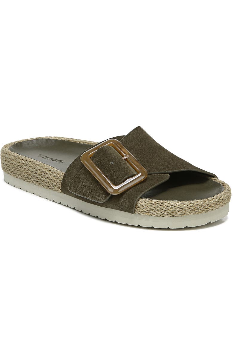 Vince Grant Espadrille Slide Sandal, Main, color,