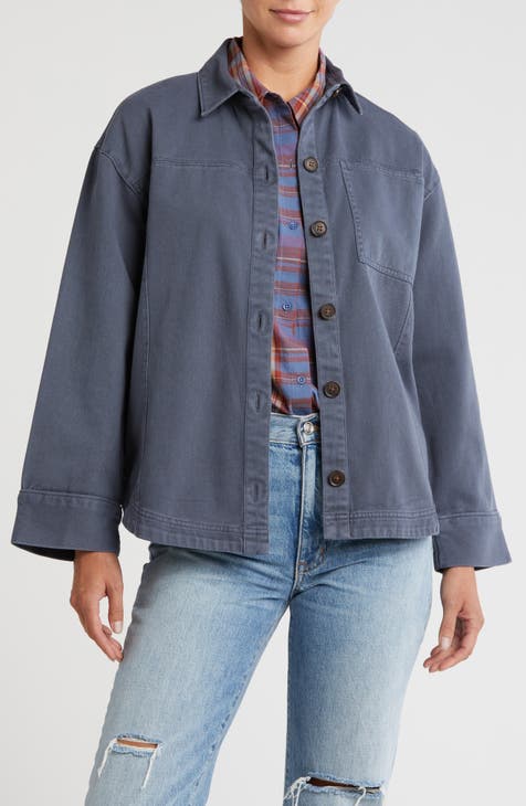 Twill Shirt Jacket