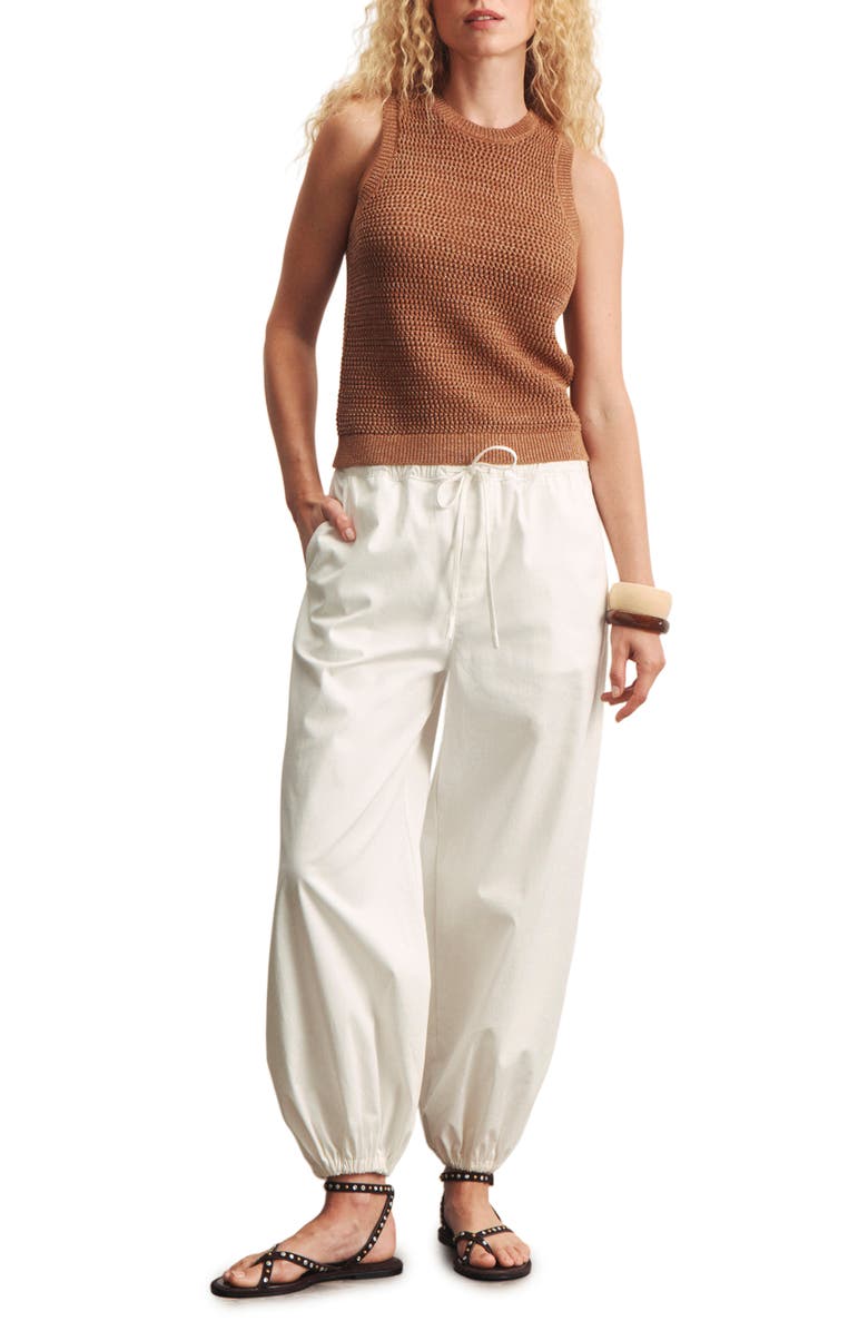 Sanctuary Metallic Sparkle Sweater Tank, Alternate, color, Toasted Coconut Brown