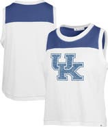 '47 Women's '47 White Kentucky Wildcats Premier Zoey Waist Length Tank Top