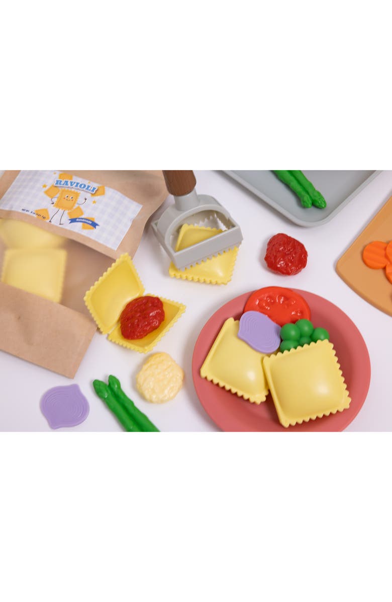 NurtureNature Ravioli Cooking Set 50Pc Toy Food/Utensils, Kids 3+, Alternate, color, Multicolored