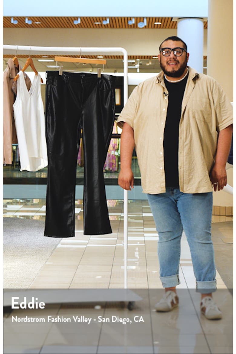 Sculpt Her Marilyn Faux Leather Straight Leg Pants video