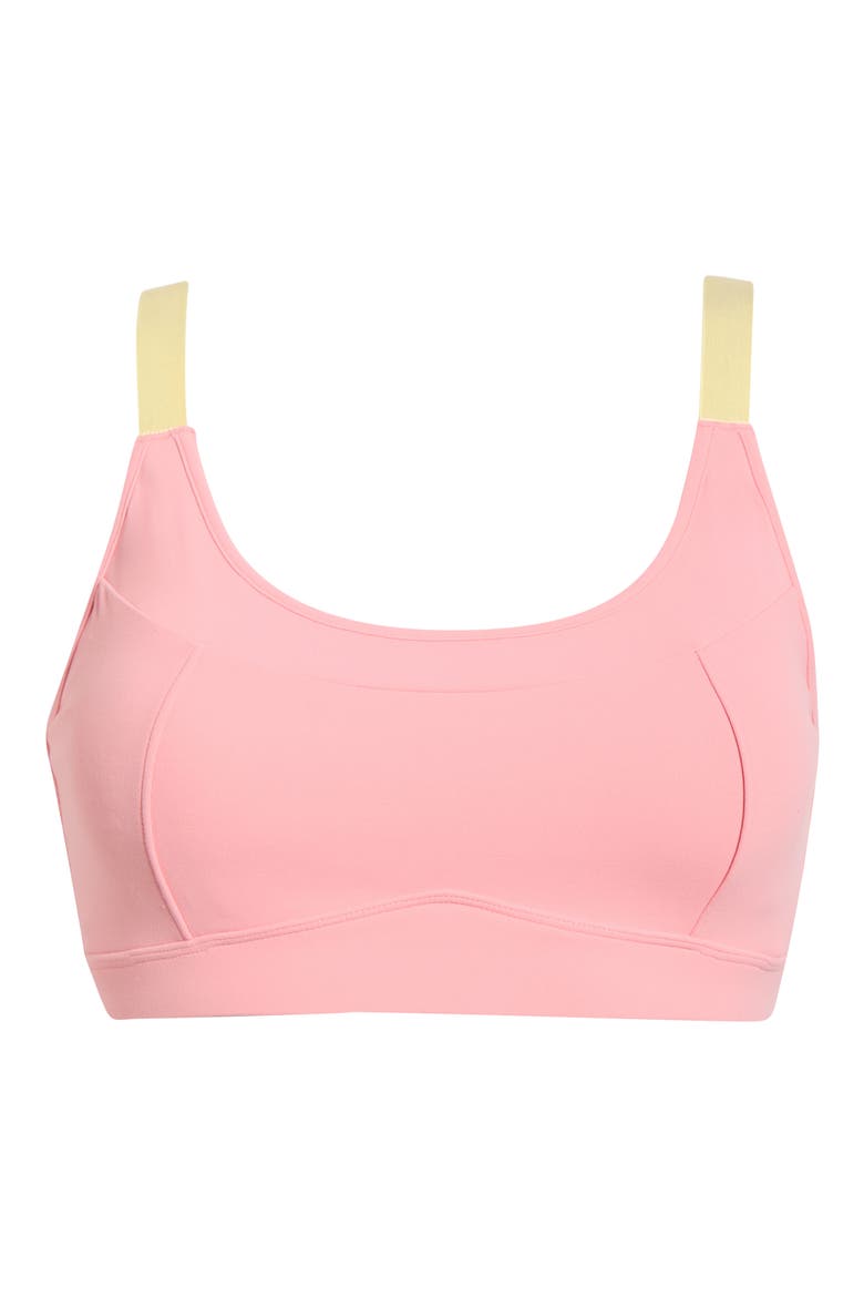 Cloud Contrast Sports Bra, Alternate, color, STRAWBERRY ICE