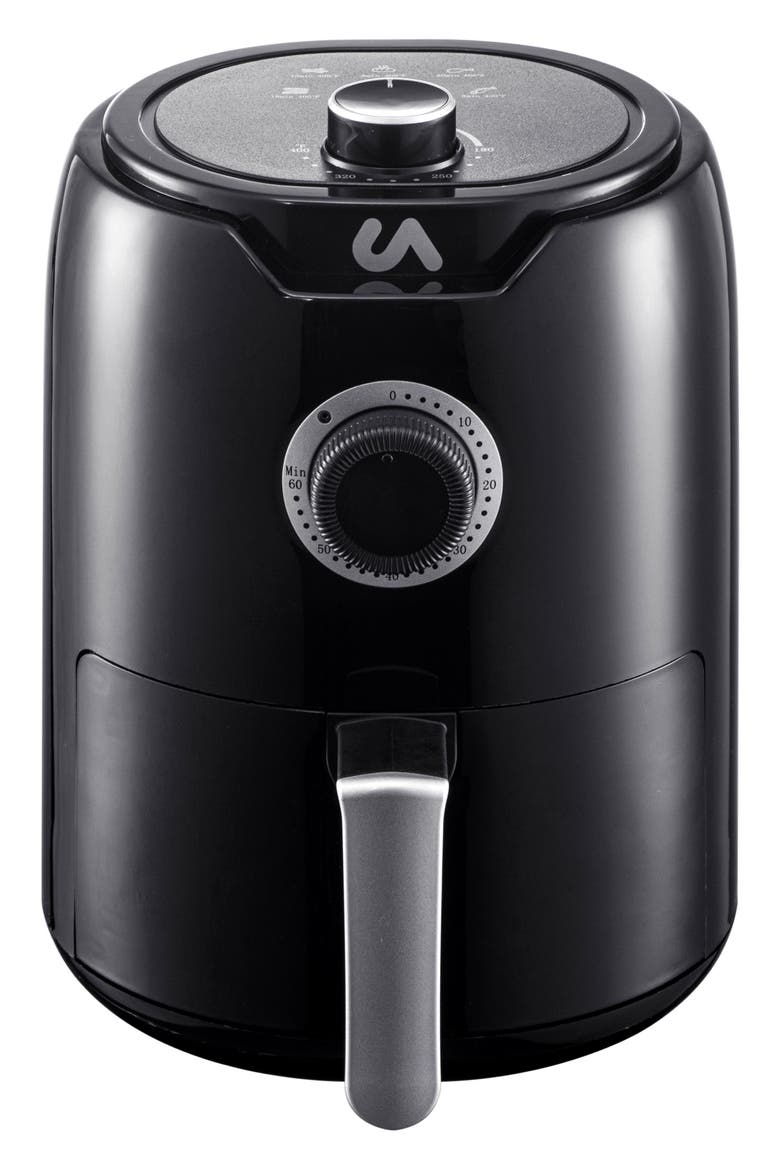 Mini Air Fryer - 2 Qt., Main, color, BLACK