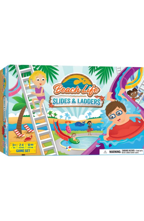 Beach Life Slides & Ladders Game