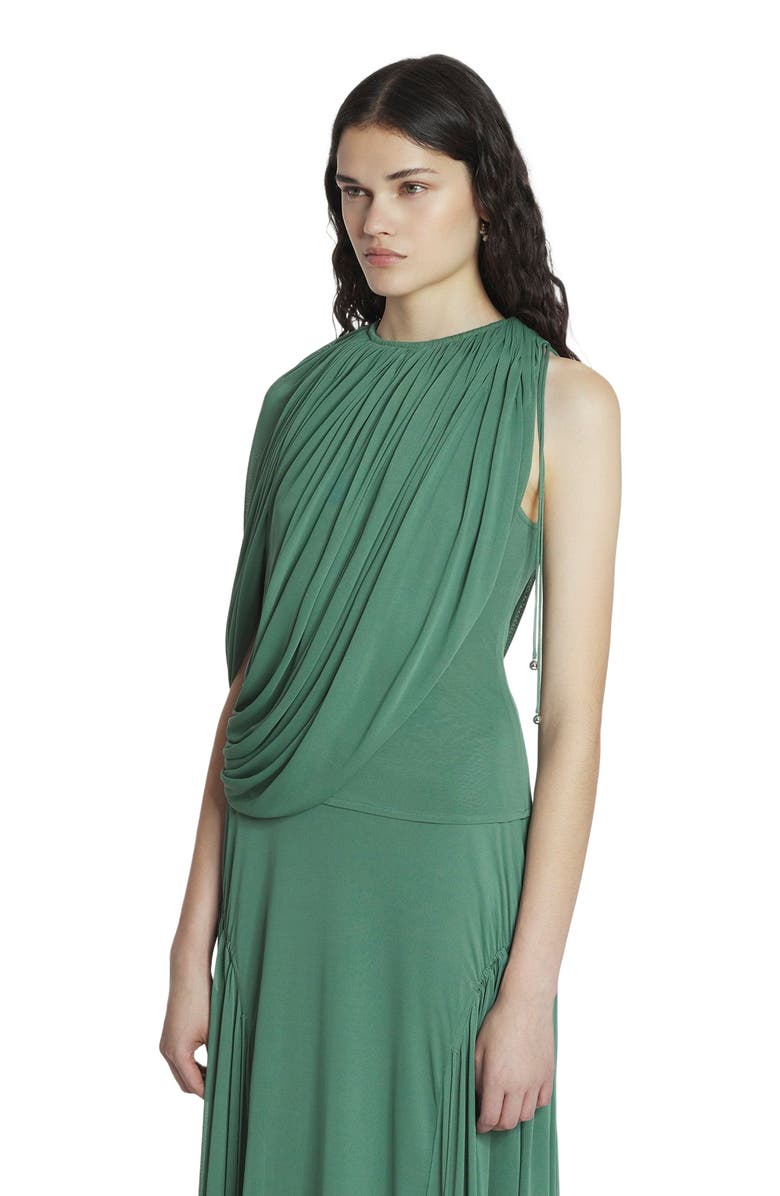Lanvin DRAPED JERSEY TOP, Alternate, color, 