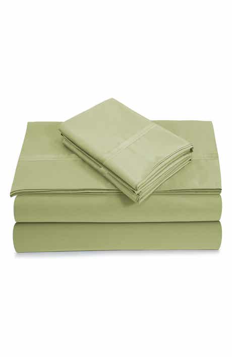 AZORES HOME 500 Thread Count Cotton Sateen Sheet Set