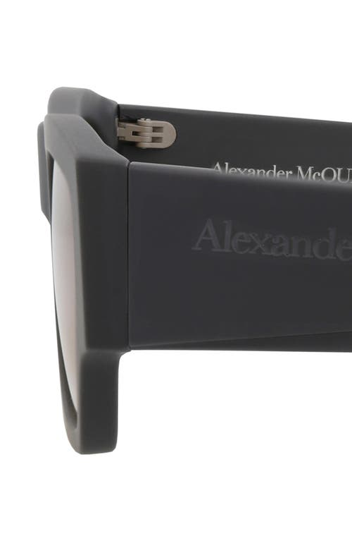 Alexander Mcqueen Mcqueen 55mm Square Sunglasses