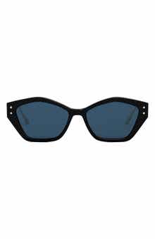 DIOR MissDior S1U 56mm Geometric Sunglasses