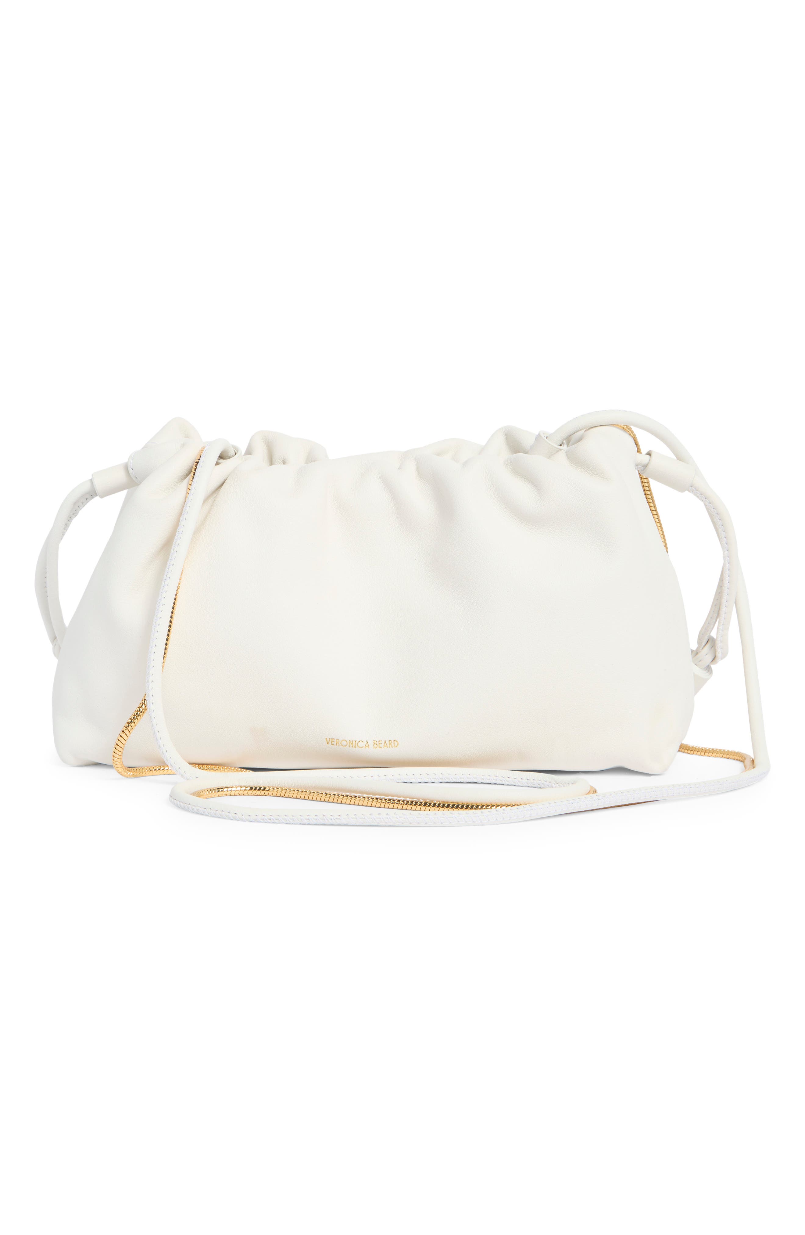 Veronica Beard Small Stash Bag, Alternate, color, Off White