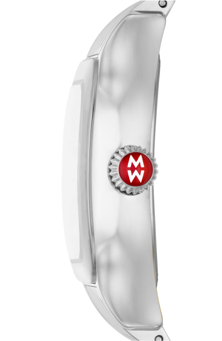 MICHELE Meggie Diamond Dial Bracelet Watch, 29mm, Alternate, color, 
