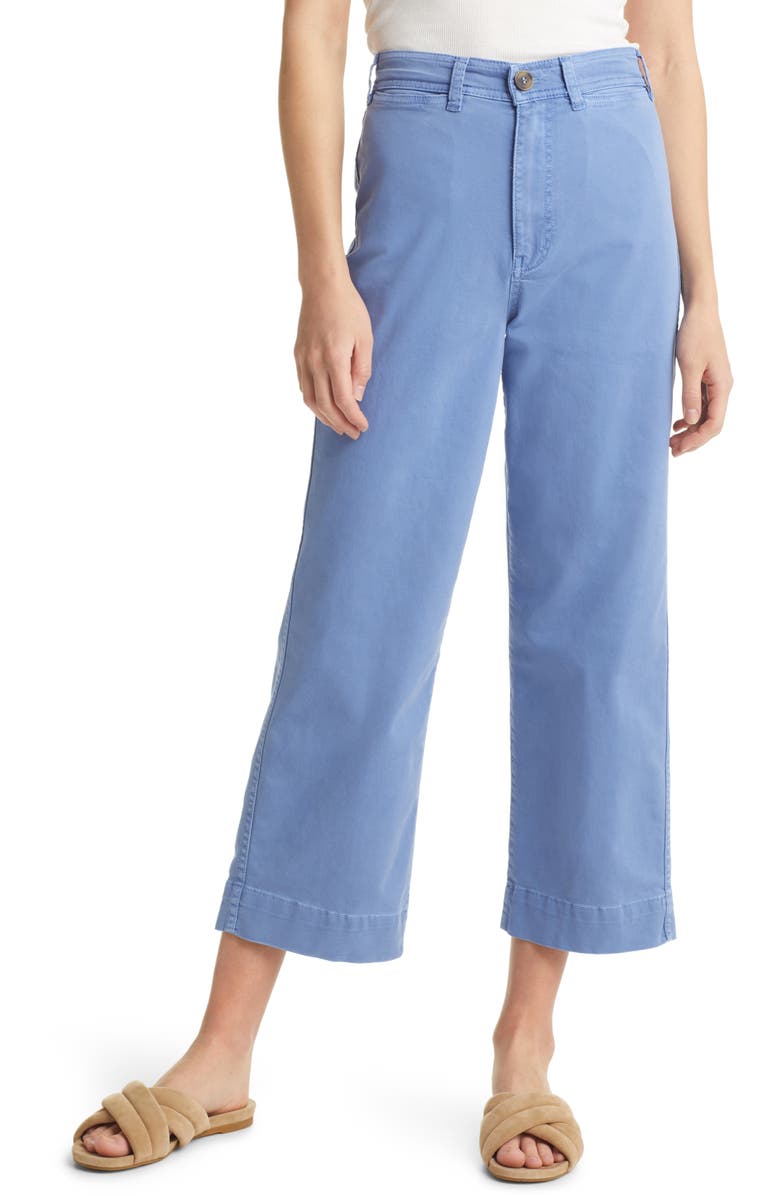 Marine Layer Bridget Slim Crop Wide Leg Jeans, Main, color, 