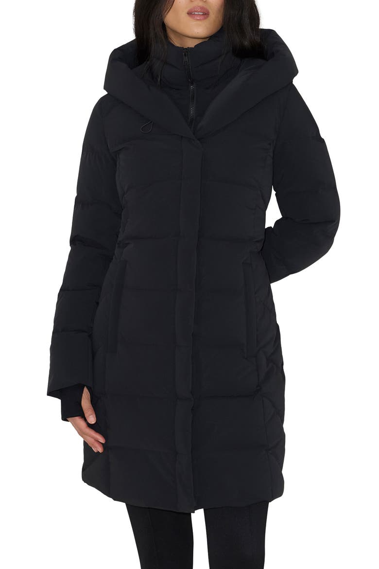 Sonny 700-Fill-Power Down Parka, Main, color, BLACK
