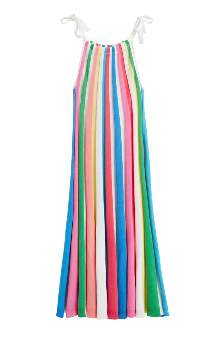 Cotton Swing Dress, Alternate, color, RAINBOW