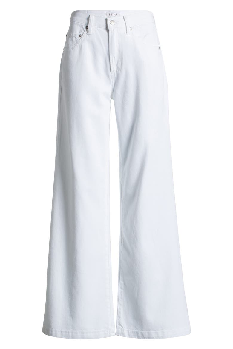 Jadyn Wide Leg Jeans, Alternate, color, VIVID WHITE